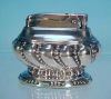 Vintage RONSON Silver Plate Table Lighter CROWN