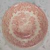 Discontinued EIT English Ironstone KINGSWOOD Pink Transferware Soup Bowl