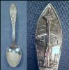 STERLING SILVER Souvenir Collectible Demitasse Tea Spoon 1962 Seattle World's Fair 