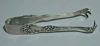 Antique Sterling Silver SUGAR TONGS A1405