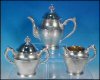 RICHFIELD SILVER Quadruple Silverplate Antique Tea Set #2285 Restored A1625