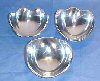TOWLE SILVERSMITHS Set of 3 Silver PINTEL COLLECTION BOWLS