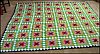 Vintage Quilt Top / Quilt Topper King Size 103 x 90 GRANDMOTHER'S PRIDE Hand-Pieced