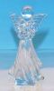 Vintage 1989 ENESCO Figural Praying Angel Crystal Glass Figurine A2133