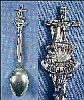 Vintage Silver Plate Collectible Souvenir Spoon FIGURAL HOLLAND / DUTCH WINDMILL Made In Holland