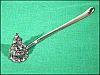Vintage GODINGER Silver Plate Holiday Christmas Tree Candle Snuffer / Candle Dousing Cone
