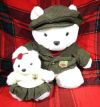 Original Dayton Hudson's / Marshall Field 2003 Mr SANTA BEAR Irish Clan With Baby Girl Bear Plush Collectible Christmas Holiday Bear