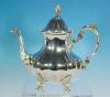 TOWLE Silver Footed Teapot Kettle Coffee Pot Silverplate Grand Duchess