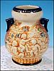 Vintage Japanese Figural Cherub Vase or Urn - Ceramic Pottery