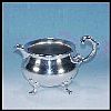 Vintage BRISTOL SILVERPLATE by POOLE EPCA Footed Creamer Pitcher #110