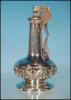 Vintage Silver Plate RONSON Table Lighter DECANTER #1 A976