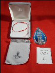 Collectible Sterling Silver WATERFORD Joys of Christmas Ornament 2002 Collectible