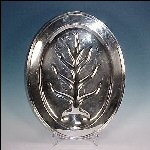 Vintage International Silver 18" CONCORD Silverplate Meat Platter #6410