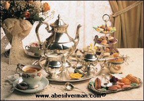 Victorian Tea Party Silver Tea